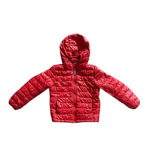 Primary Kids Lightweight Puffer Jacket Size 6-7 in Cherry